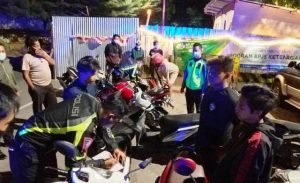 Nekat Balap Liar, 18 Pengendara Motor Kena Tilang 