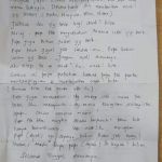 Surat wasiat Pemotor Bunuh diri Di Jembatan Suramadu