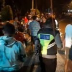 kecelakaan, pria mojosari tewas, pria dihantam minibus