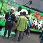 bus restu, biker tewas, malang