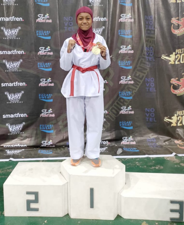 Diah Paramita Bunyamin Nasir, Medali Emas Poltek Cup 2021, Makasar
