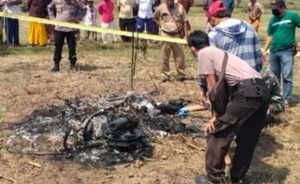 Terungkap Identitas Pelaku Curanmor Dibakar Hidup Hidup di Bangkalan