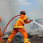 Rumah Terbakar, Damkar, surabaya