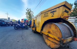 Proyek Peningkatan Jalan Di Wilayah Kota Mojokerto Senilai Rp 17 Miliar Mencapai 90 Persen