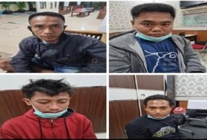 Rusak Warung Nasi Empat Pemuda di Lamongan Diamankan