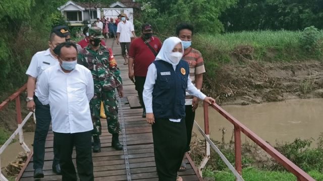 Jembatan Talunblandong, PUPR Mojokerto