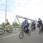 Peringati HKN Ke-57 Menuju Sehat Negeriku Tumbuh Indonesiaku, Ning Ita Gowes Bareng Forkopimda