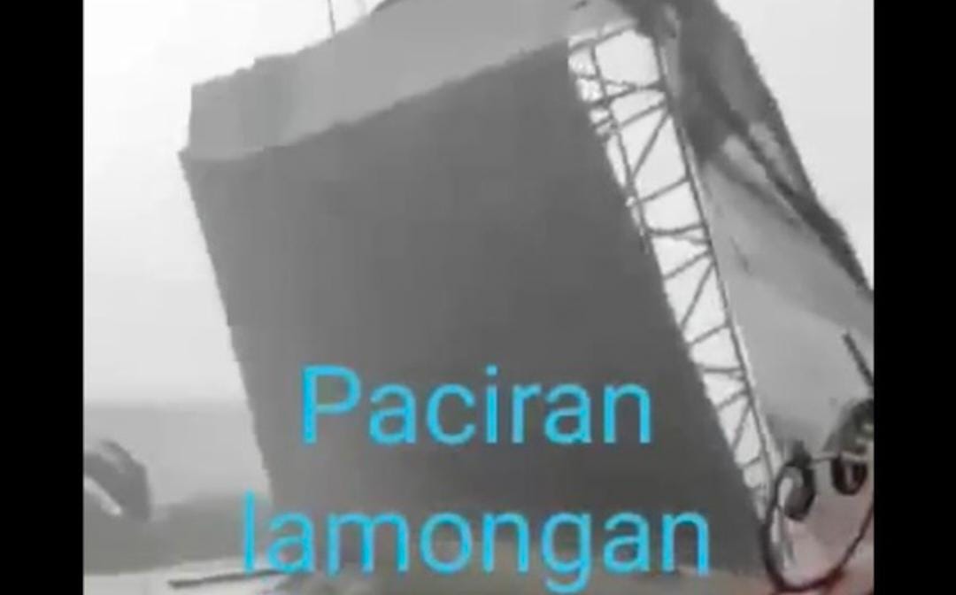 Angin kencang, lamongan