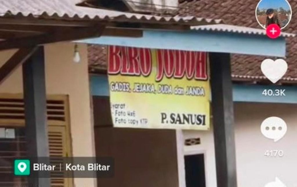 Video Jasa Biro Jodoh Mendadak Viral Di Tiktok