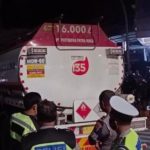 Bersepeda Pria Di Madiun Terlindas Truk Tangki Pertamina