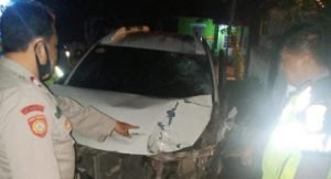 Kurang konsentrasi Polisi Tabrak Pemotor Hingga Tewas