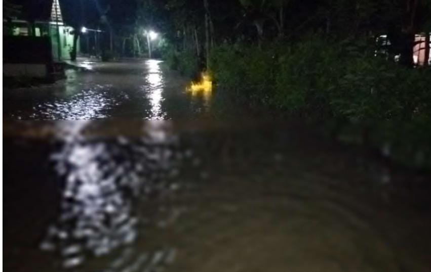 Rumah Warga Karangjati, Ngawi, Terendam Banjir