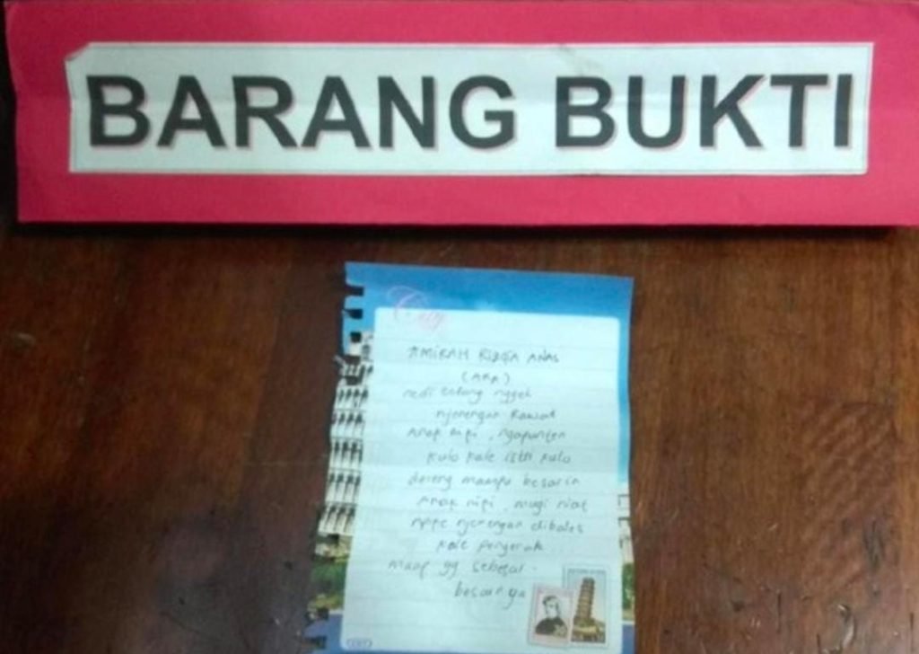 Surat Wasiat Dalam Tas Shopee Food Berisi Bayi, Isinya Bikin Nangis