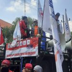 UMK Mojokerto, Bupati Mojokerto, Demo Buruh FSPMI