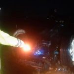 Mobil Nissan X-Trail Terbalik, Tol Ngawi - Kertosono