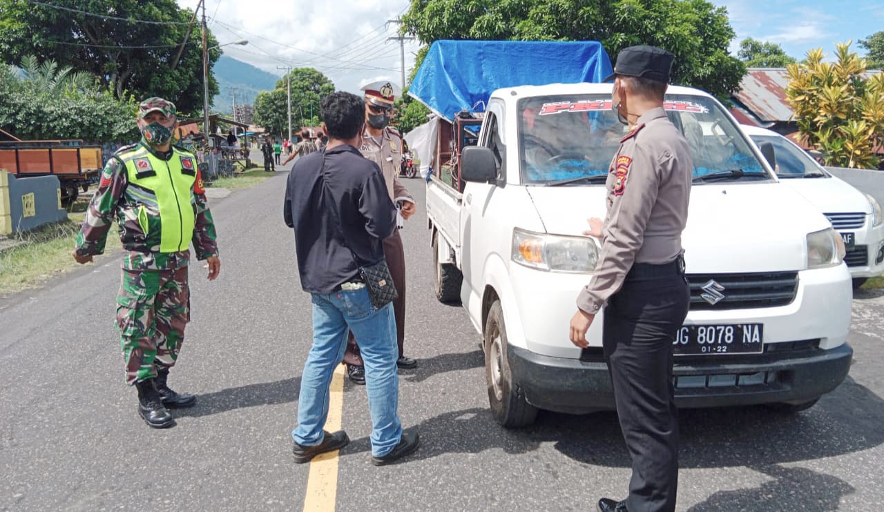 Jaring Pengguna Jalan, TNI-Polri Gelar Razia Vaksinasi