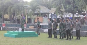 Kasrem 152 / Baabullah Pimpin Apel Gelar Pasukan PAM VVIP Dalam Kesiapan Kunker Dr. Drs. H. Muhammad Jusuf Kalla