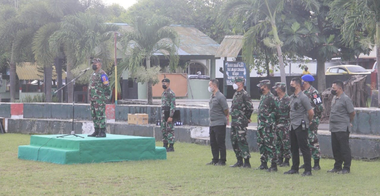 Kasrem 152 / Baabullah Pimpin Apel Gelar Pasukan PAM VVIP Dalam Kesiapan Kunker Dr. Drs. H. Muhammad Jusuf Kalla