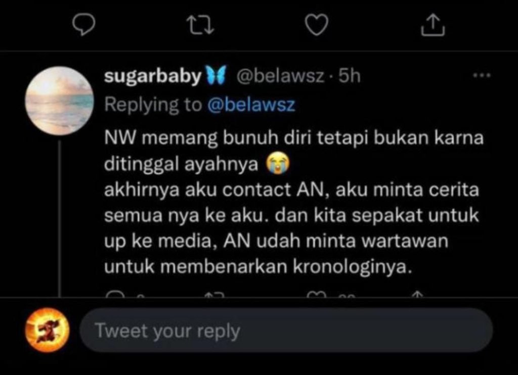 Tagar Save Novia Widyasari Jadi daftar Trending Topik di Twitter