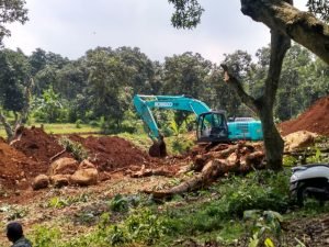 Galian C Milik CV Surya Perkasa Beton Buka Lahan Baru Di Jatidukuh, Mengklaim Sudah Koordinasi Dengan Polisi