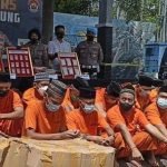 Polres Tulungagung Panen Pelaku Penyalahgunaan Narkoba, Tiga Diantaranya Wanita