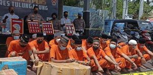 Polres Tulungagung Panen Pelaku Penyalahgunaan Narkoba, Tiga Diantaranya Wanita