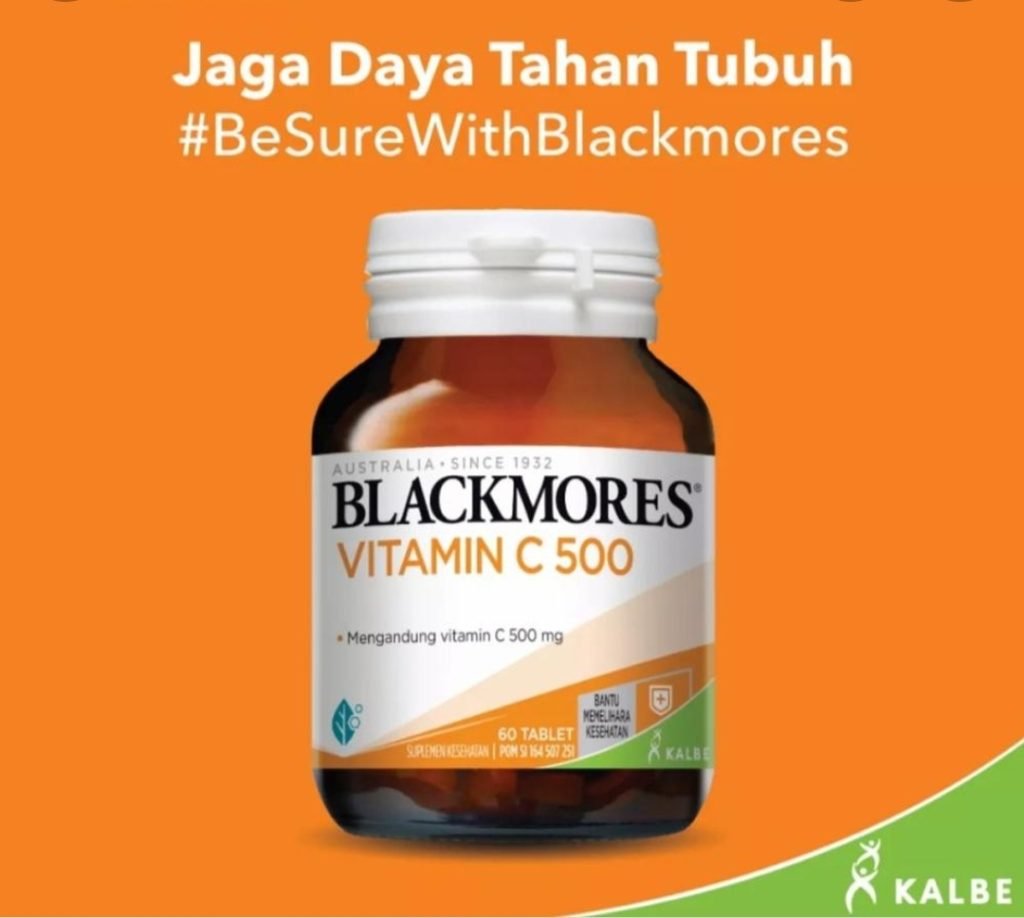 Blackmores Vitamin C Suplemen Sehat Untuk Kekebalan Tubuh