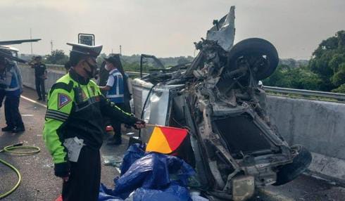 Relawan Erupsi Gunung Semeru Tewas Usai Terlibat Kecelakaan di Tol Gempol - Pasuruan