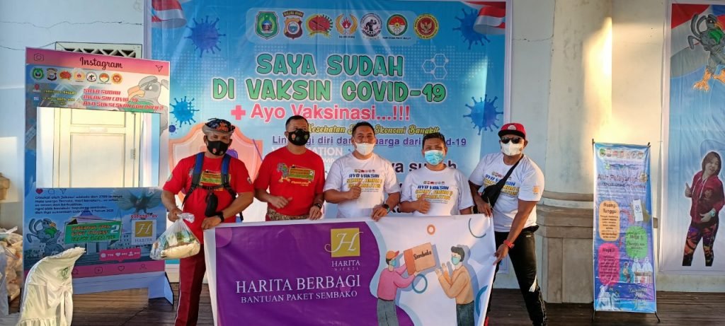 Selama 2021, HARITA Nickel Salurkan 26.700 Paket Sembako Kepada Masyarakat Malut