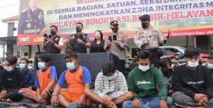 Dua Pesilat  Jadi Tersangka Usai Lakukan Pengeroyokan di Jombang