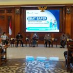 Walikota Mojokerto dan Plt Kadinkes P2KB dalam agenda Obat Baper-jen