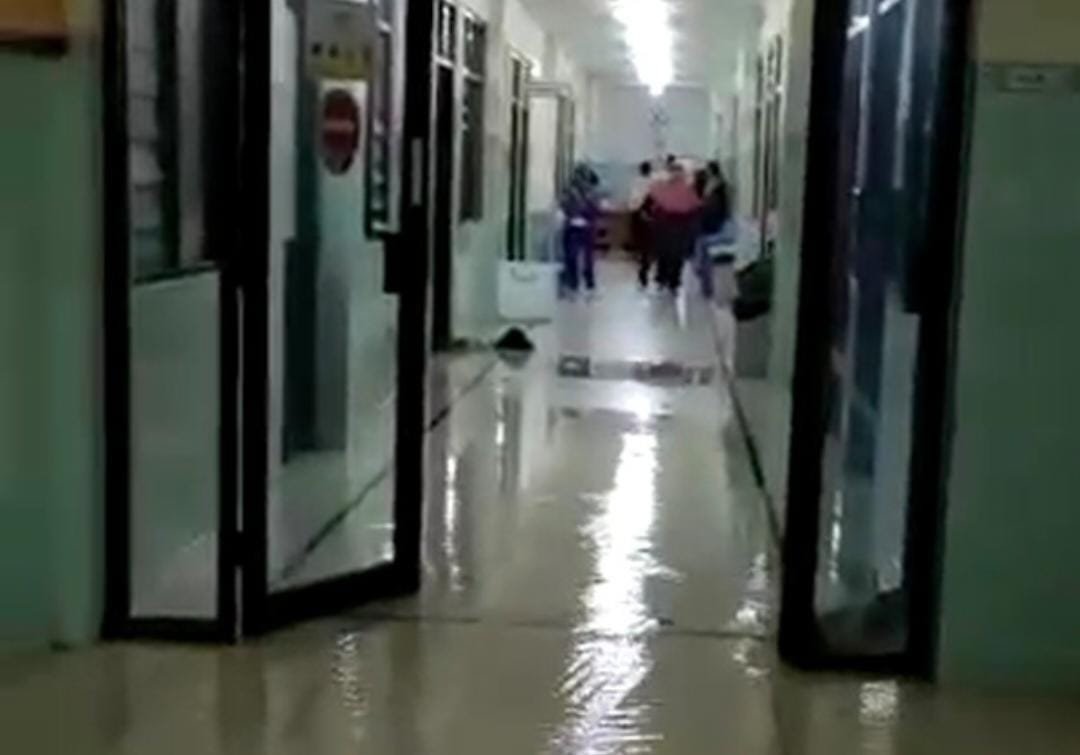 Banjir Setinggi 20 cm Genangi RSUD Nganjuk