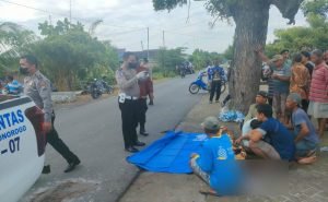 Berangkat Vaksin, Warga Ponorogo Tewas Usai Tertabrak Motor