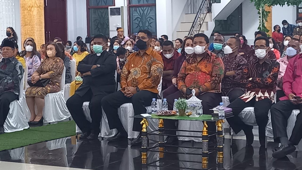 Hadiri Acara Natal Sinode GPM, Ini Pesan Wakil Bupati Halsel Bassam Kasuba