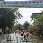 Banjir, SDN Modongan, Mojokerto