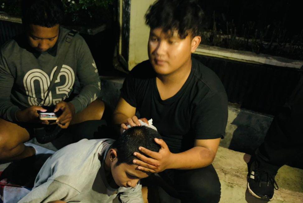 Warkop Di Jalan Dinoyo Surabaya Disatroni Orang Tak Dikenal, Pelanggan Kocar-kacir