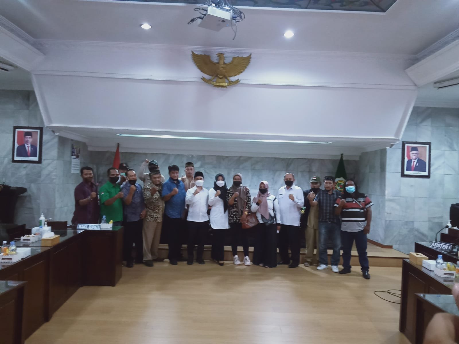 Didatangi LSM, LSM, Bupati Mojokerto