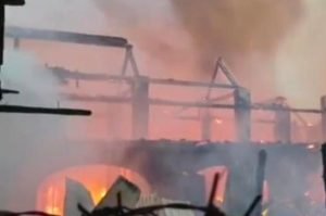 Pasar Sedayu Gresik Terbakar, Ratusan Lapak Hangus Tak Tersisa