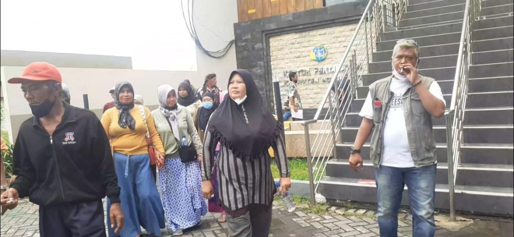  Warga Desa Bangun Gerudug Kantor BPN Mojokerto Pertanyakan Kejelasan Tanah Gogol