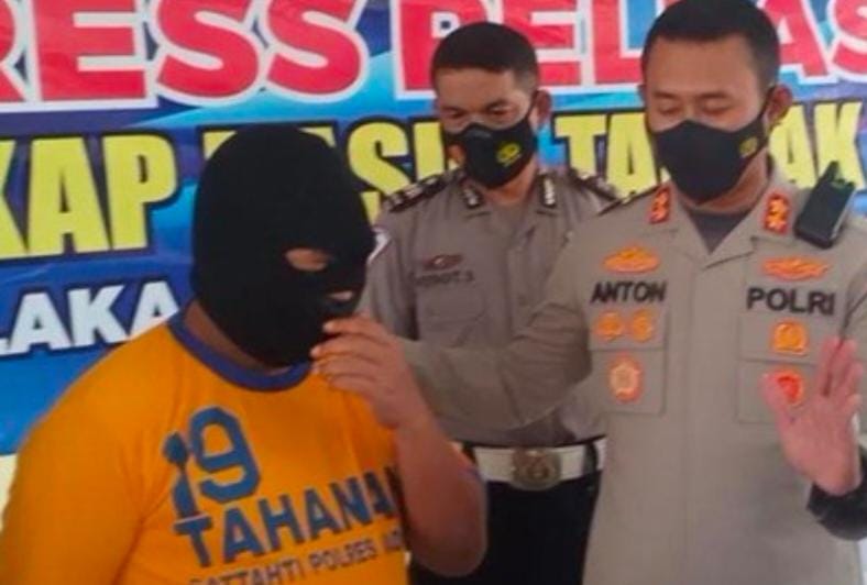 polisi ungkap, identitas pelaku, tabrak lari, mediun