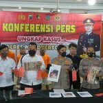 Pistol mainan, intimidasi korban, polresta mojokerto