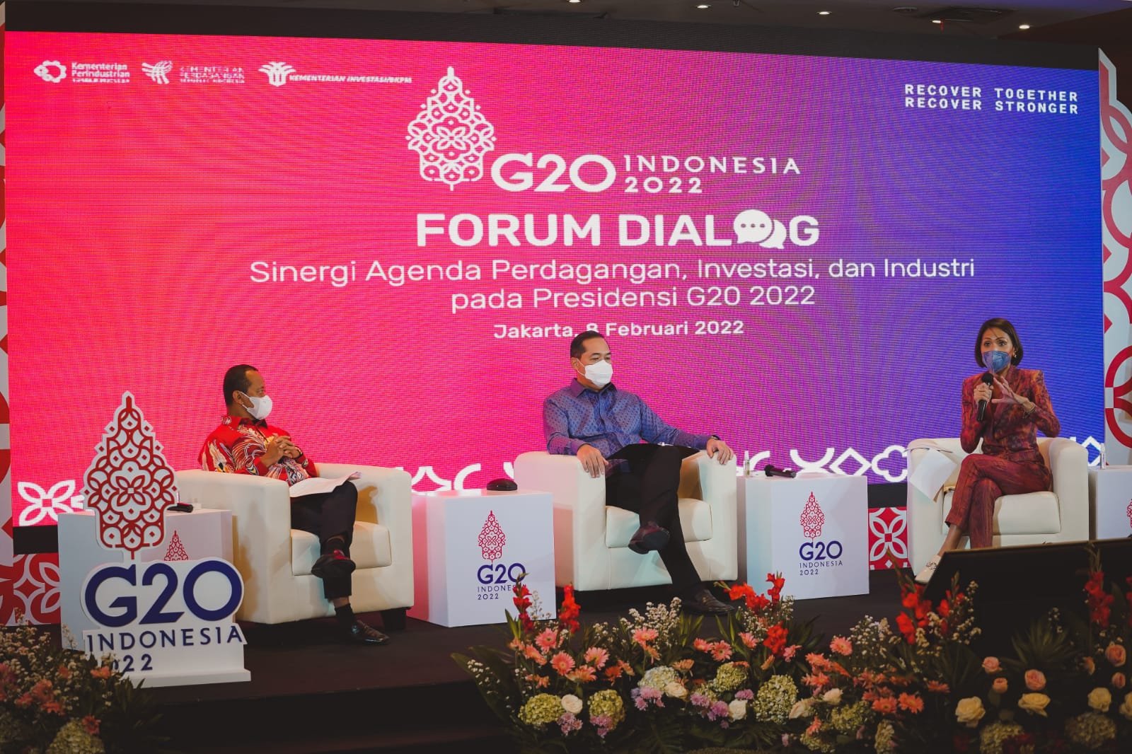 Gelar Trade, Investment, And Industry Working Group G20 Sinergi Kemendag, Kemeninves/Bkpm, Dan Kemenperin Pulihkan Ekonomi Global