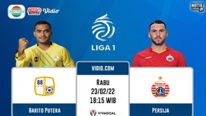 Link Streaming Big Match Persija Vs Ps Barito Putra