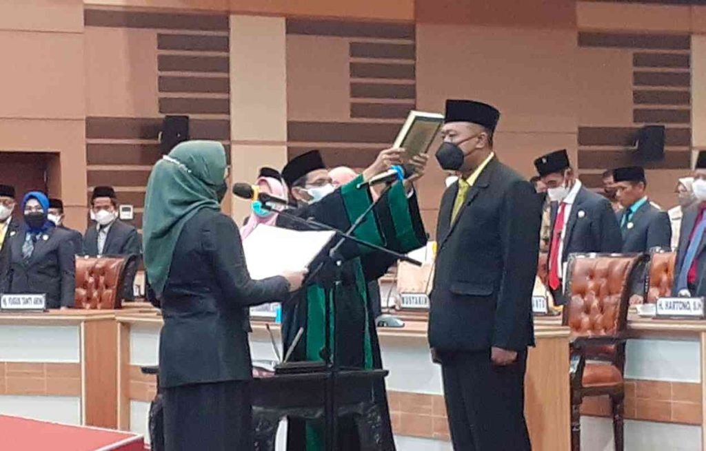 Gelar Paripurna, DPRD Kabupaten Mojokerto PAW Anggota