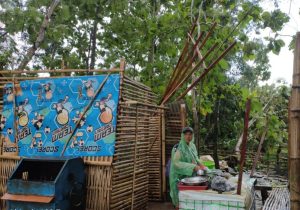 Diterjang Hujan Angin Dua Warung di Ponorogo Porak-poranda