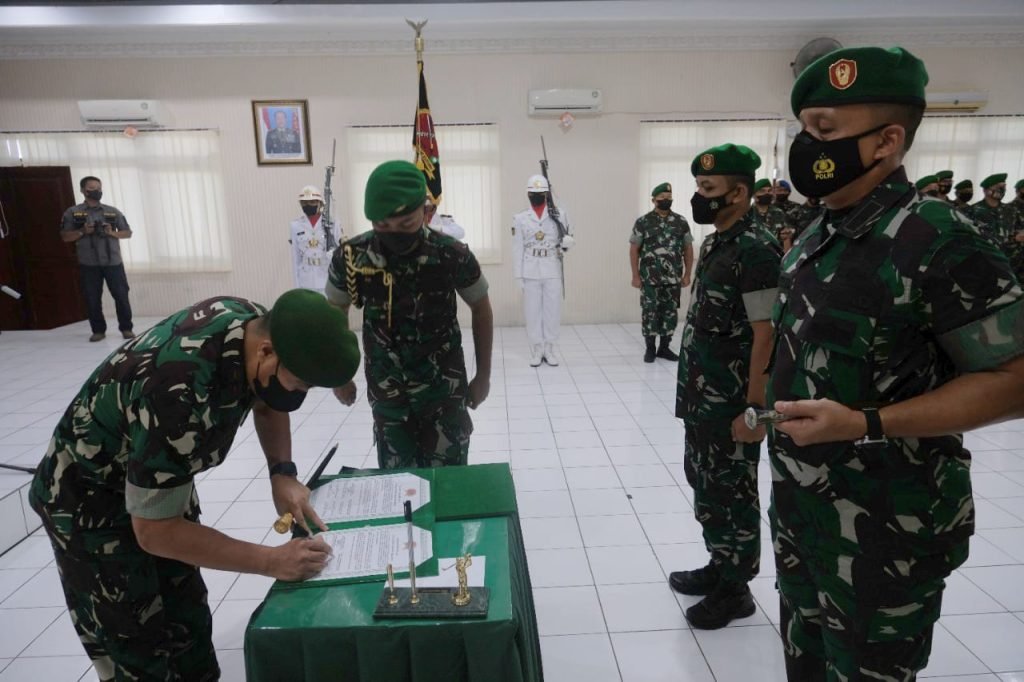 Danrem 152/Baabullah Pimpin Serah Terima Jabatan Dandim 1509/Labuha