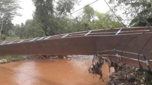 Jembatan Gantung Rusak, Akses Dua Desa di Pasuruan Terputus