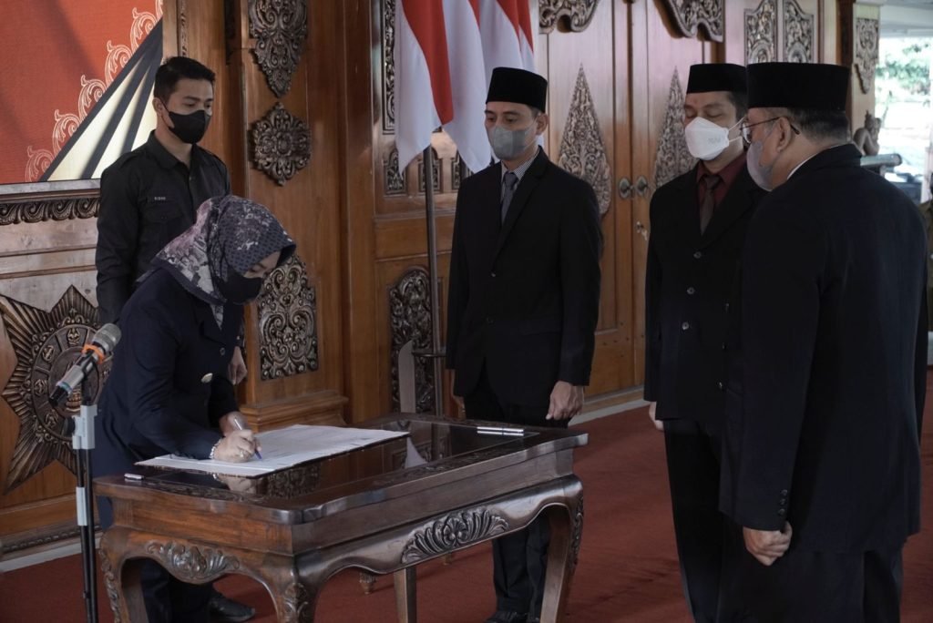 Esselon III dan IV Pemkot Mojokerto Dimutasi