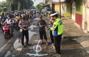 Tragis, Penjual Bubur Asal Bangkalan Tewas Tertabrak Motor di Sidoarjo
