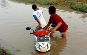 Cara Baru, Motor Curian Disembunyikan Dalam Sungai 